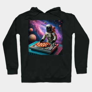 Dj Pizza Cat in Space Hoodie